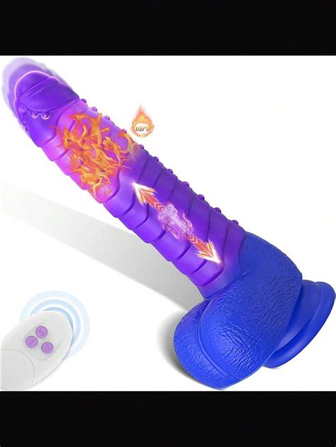 1 Pc Thrusting Dildo Vibrator Sex Toys For Women With Powerful