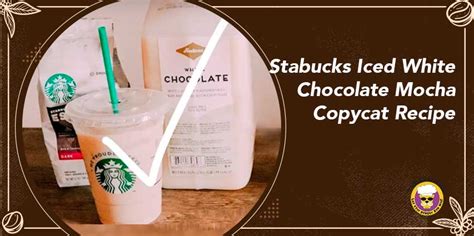 Iced White Chocolate Mocha - Mountain Lyon Cafe