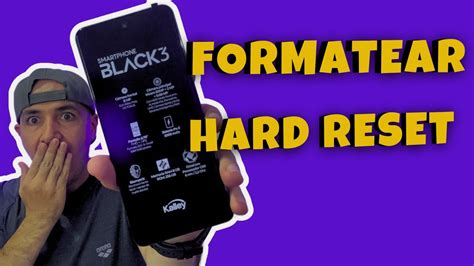 FORMATEAR O Quitar Contraseña KALLEY BLACK 3 HARD RESET hardreset