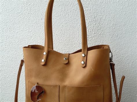 Leather Tote Large Leather Tote Big Leather Tote Leather - Etsy