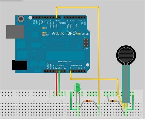 Arduino Pressure Sensor Circuit Diagram - Circuit Diagram