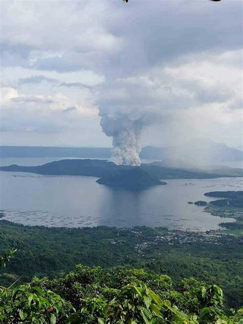 Taal Volcano Erupts PHIVOLCS Raises Alert Status To Level 3