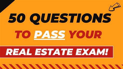 🚀🏡 Real Estate Exam 2024 50 Must Know Questions To Ace Your Test 🚀🏡