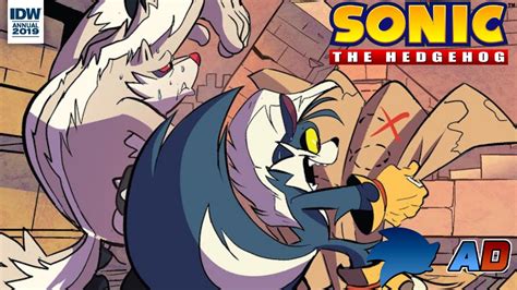 Sonic The Hedgehog Annual 2019 Idw Curse Of The Pyramid Dub Youtube