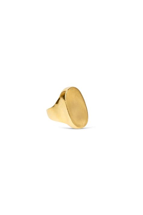 Flat Signet Ring