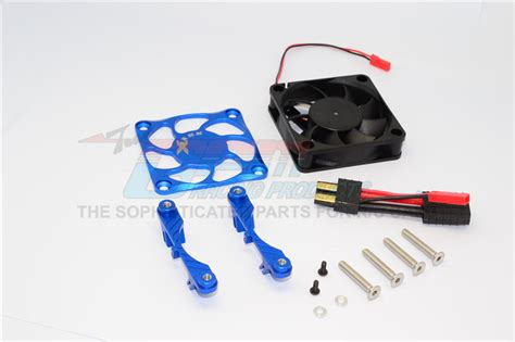 Gpm Aluminium Traxxas X Maxx S Motor Heatsink With Cooling Fan Set