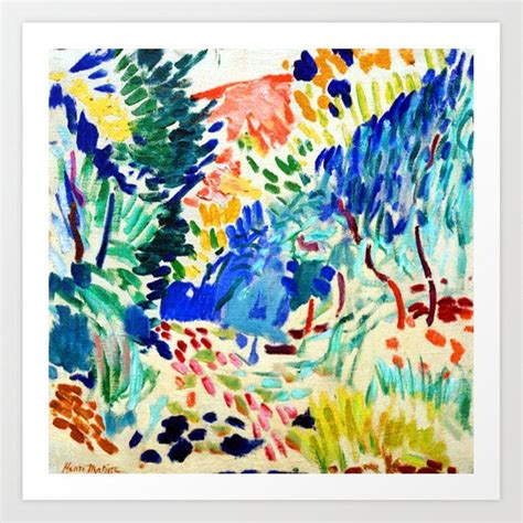 Henri Matisse Landscape At Collioure Art Print By Jon Baran X Small