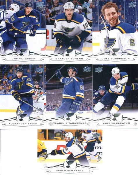 Amazon Upper Deck Series And Hockey Complete St Louis