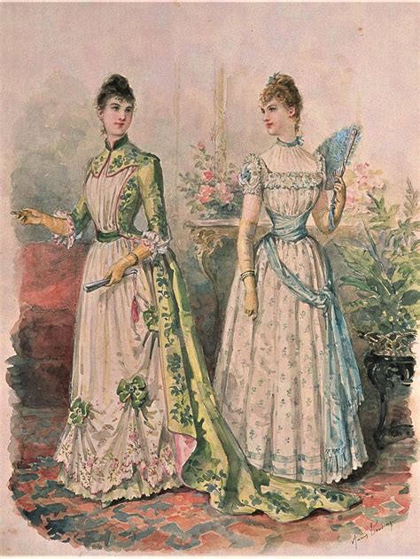 La Mode Illustree 1889 Victorian Era Fashion Edwardian Era Fashion