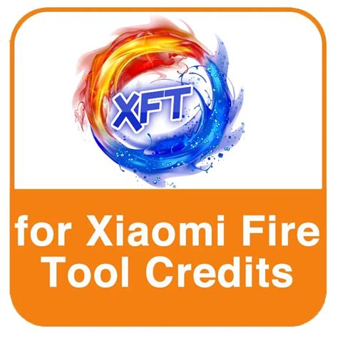 Paquete de 3 créditos para Xiaomi Fire Tool créditos FRP Flash