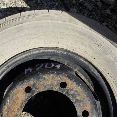 Шина 155/95 R13 94/92L LT Bridgestone V-steel Rib R230 JCK4403, 13", 1 ...