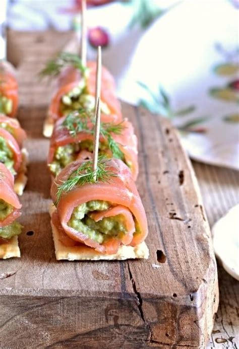 Antipasti Con Il Salmone Affumicato Senza Cottura Antipasti Di Pesce