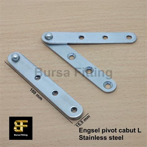 Jual Engsel Pivot Cabut L Stainless Engsel Putar Pintu Kayu Knife