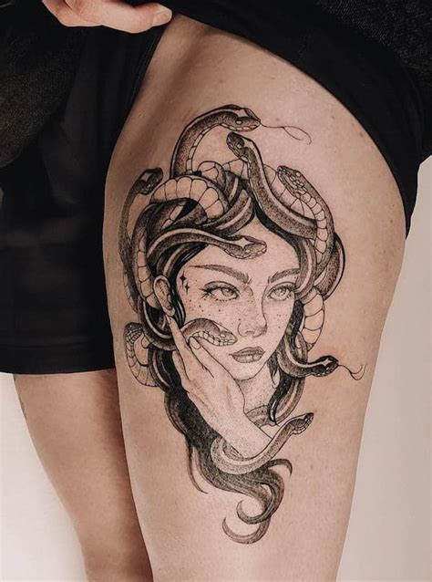 39 Fearsome And Awesome Medusa Tattoos With Meaning