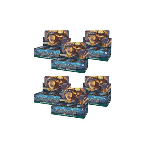 Magic The Gathering Lot De Boite De Booster Set Le Seigneur Des