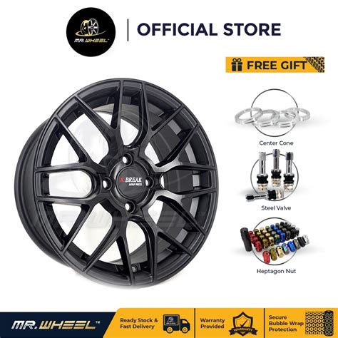 New Sport Rim Vd06 15x7 4x100 Et40 15 Inch Mr Wheel Myvi Bezza Axia