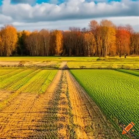 Farm landscape