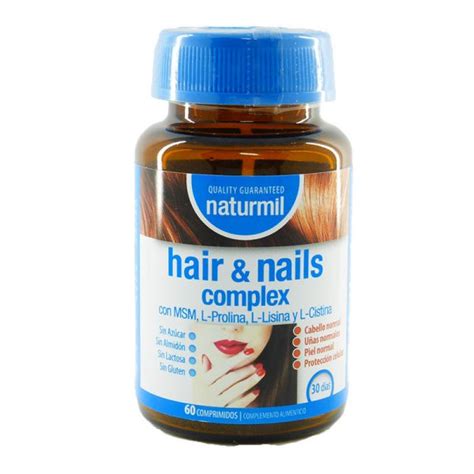 Hair Nails Complex Naturmil 60 Comprimidos Herbolario Ágave