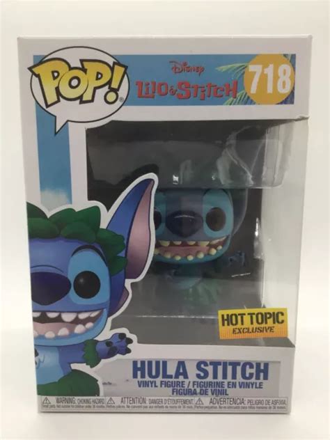 FUNKO POP LILO And Stitch Hula Stitch 718 Hot Topic Exclusive 17