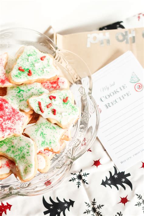 Free Cookie Exchange Printables For Your Party Angie Holden The