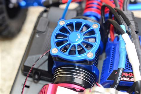 Traxxas E Revo E Revo S Alloy Motor Heatsink With Cooling Fan Gpm