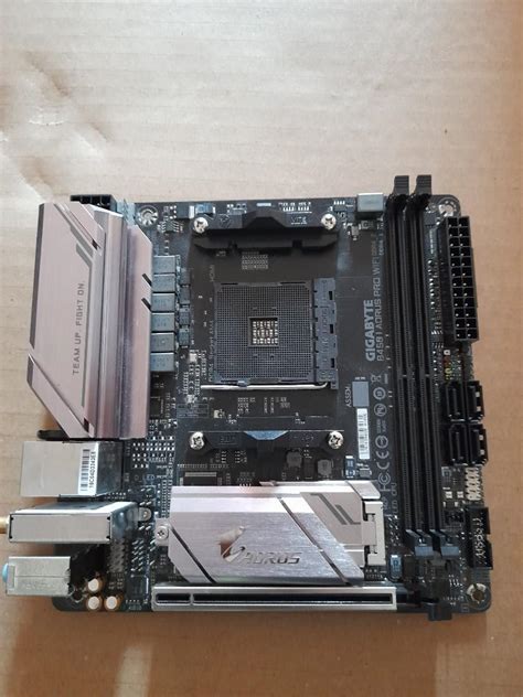 Motherboard Gigabyte B450 Aorus Pro Wifi Mini Itx For Ryzen Processor Computers And Tech Parts