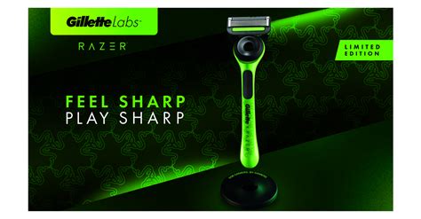 Feel Sharp Play Sharp Gillette Y Razer Se Unen En Una Colaboraci N