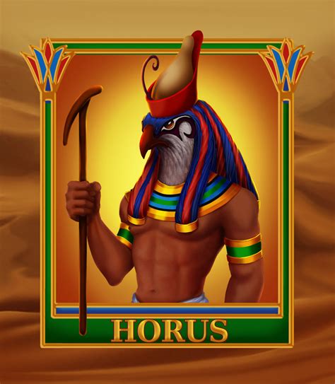 Character Horus, Egyptian God on Behance