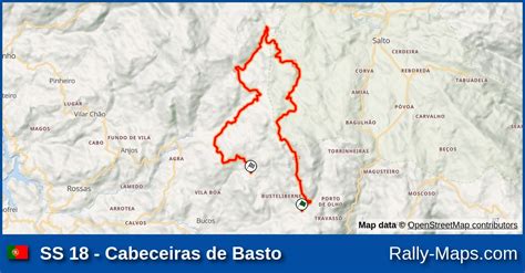 Karte Wp Cabeceiras De Basto Rally De Portugal Wrc