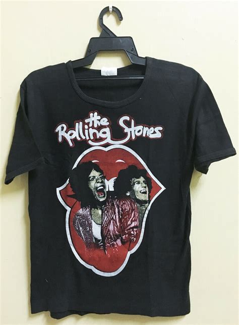 VINTAGE 80s 1982 THE ROLLING STONES EUROPEAN TOUR CON Gem