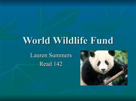 World Wildlife Fund