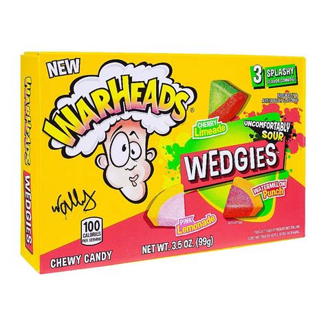 Order Warheads Uncomfortably Sour Wedges Candy 99g Online At Special