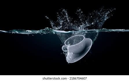 Coffee Cup Water Splash Stock Photo 2186704607 | Shutterstock