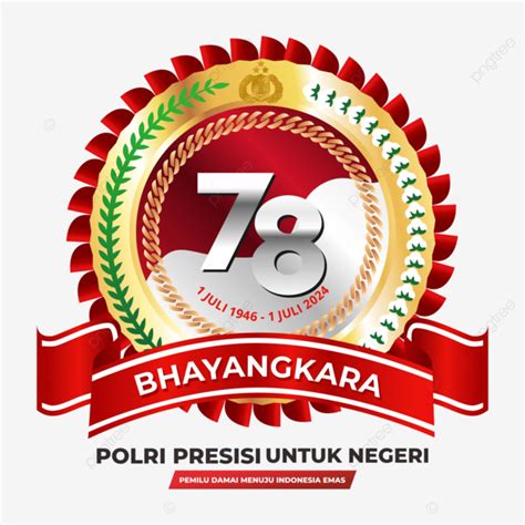 Hut Bhayangkara Official Logo Vector Logo Hut Bhayangkara