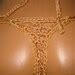 Woman Crochet Wedding Micro Bikini Set Pattern Only With