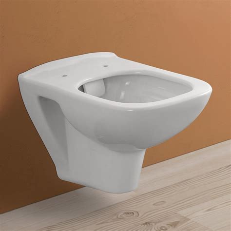 Wc Sospeso Senza Brida Rimless Bianco In Ceramica Lucida Venti