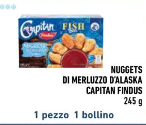 NUGGETS DI MERLUZZO D ALASKA CAPITAN FINDUS 245 G Offerta Di Conad