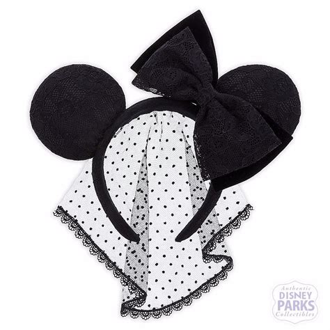 Black-Lace Minnie Mouse Ears | PS Smart Living