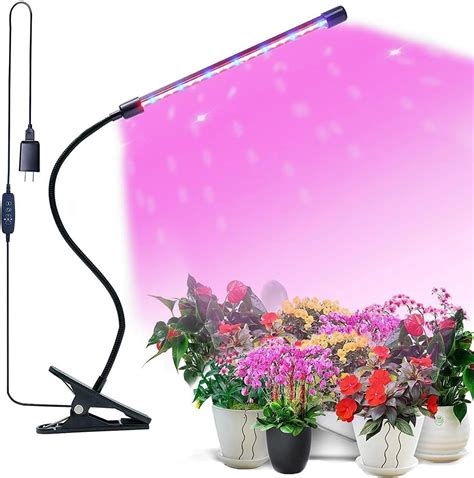 Diglab Led Grow Lights For Indoor Plantssingle Head 9 Growing Lamps Dimmable Full