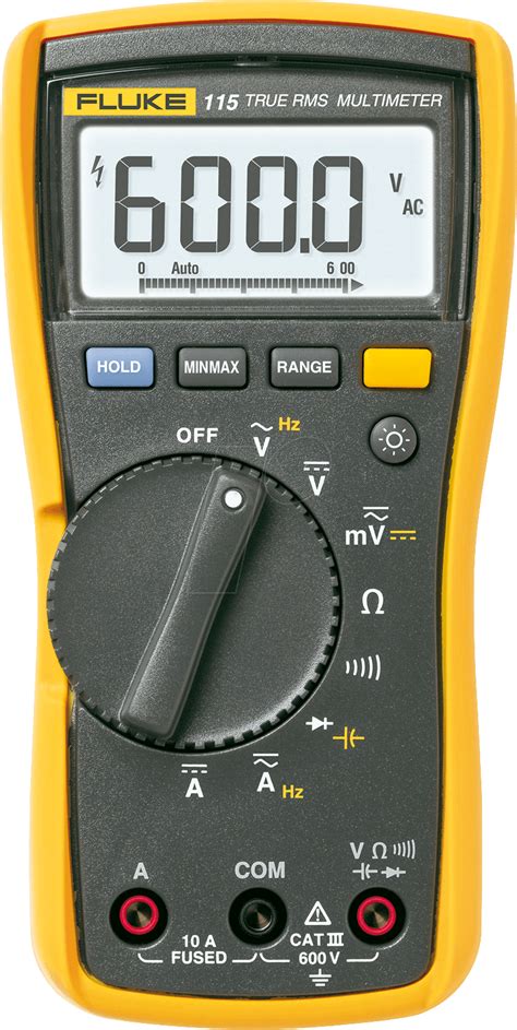 FLUKE 115: Digital handheld multimeter at reichelt elektronik