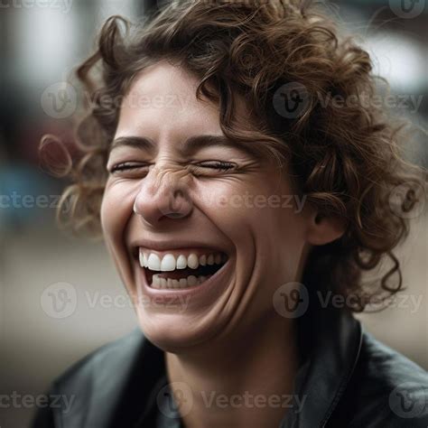 Portrait of happy laughing young man 22822129 Stock Photo at Vecteezy