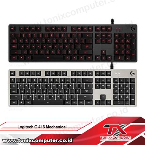 Logitech G413 Mechanical Backlit Keyboard Tonix Computer