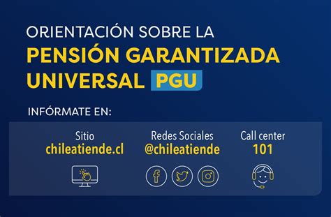 Pension Garantizada Universal Pgu Chirino Asociados