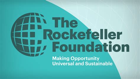 A New Brand Identity For The Rockefeller Foundation