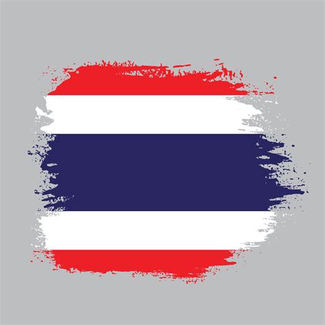 New Thailand grunge flag design 16543868 Vector Art at Vecteezy