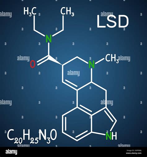 Lysergic Acid Diethylamide Lsd It Is A Hallucinogenic Drug