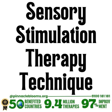 empowering lives  sensory stimulation therapy technique