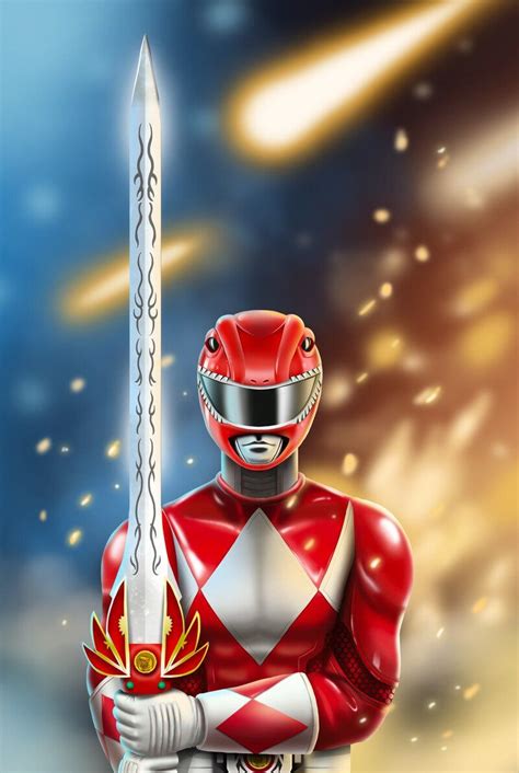 ArtStation - Mighty Morphin Power Rangers Fan-art, Long Vu | Power ...