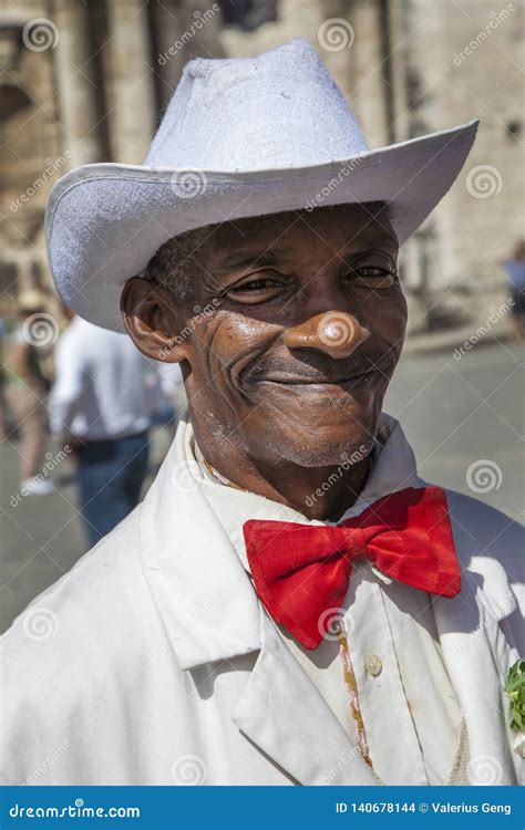 Havana, Cuba - 24 January 2013: Portraits of Cuban People in ...