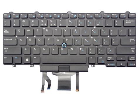 Laptop Backlit Keyboard For Dell Latitude E5470 E7470 Keyboard US